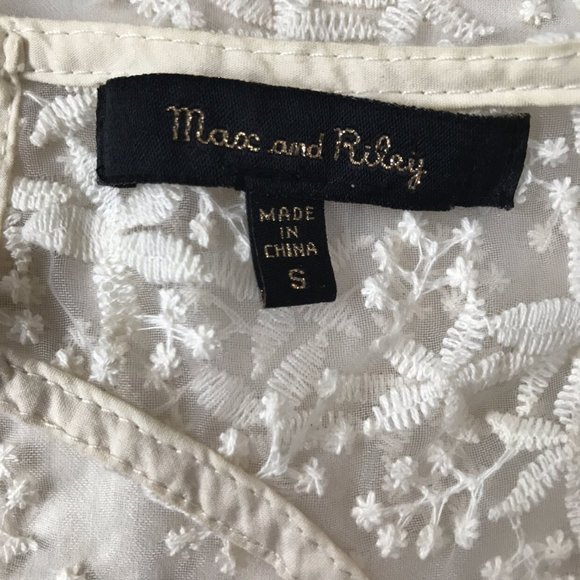 Max & Riley Embroidered Dress S - Picture 3 of 3